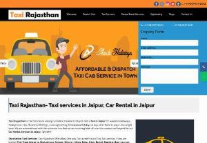 Book online taxi & cab services in Jaipur at lowest fare- Taxi Rajasthan - Taxi services in Jaipur- Taxi Rajasthan offers Best Taxi services in Jaipur at Lowest fare with Brand New cars.Book online taxi for outstation in Jaipur for your memorable trip.