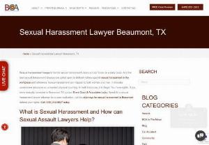 Sexual Harassment Attorney Houston TX - Whether you are men or women sexual harassment can happen to both but you have rights which can help you get justice in these cases. Sexual harassment Attorney Houston TX of Brent Coon & Associates can provide you justice with your case according to your rights.