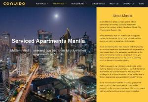 Apartments Manila - Convido Corporate Apartments have a comprehensive range of fully furnished,  serviced apartments in Metro Manila,  Makati,  Bonifacio Global City (Taguig) and Quezon City in the Philippines.