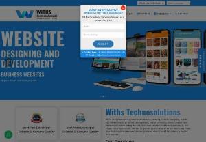 Affordable Web Design Company in Gwalior - Withs Technosolutions,  Web Design Company in Gwalior specializes in providing graphic design and affordable web design services throughout Gwalior and India. For more details visit here today.