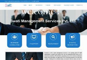 Best Manpower Recruitment Agency in Noida, Delhi NCR, India - Swati Management Services is a well known Consulting company based in New Delhi. We work in various fields like Digital Marketing, Online Counselling Etc.We do satisfactory work for our clients. You can therefore rest assured that our services are designed entirely to deliver the best results for your business.We have a team of experts, always available for the support of clients.We do 24*7 online support. We work for the betterment of the business of our clients. Swati Management Services is ha