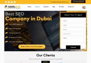 Kamil Web Solutions - Kamil Web Solutions is the most trusted digital marketing agency in UAE. We work with a wide range of industries,  and our aim is to help businesses achieve considerable growth and positive results. Whether it is SEO,  content writing,  social media,  blogger outreach,  web development or web design,  local directory submission,  we will help you in achieving your goals.