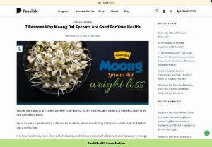 7 Reasons Why Moong Dal Sprouts Are Good For Your Health - Moong dal sprouts are called wonder food due to its rich nutrient and variety of benefits both in its raw or cooked form. 