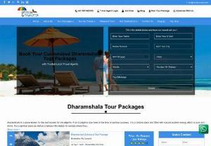 Dharamshala Tour Packages - Dharamshala is the beautiful place where the tourists mostly visited in this place to allures the beauties of the scenic environment and surrounding of the dharamshala that have the great influence to enjoy the trip of this place in the enthusiastic manner that brings you to close to the natures and its scenic sightseeing of this place which is great and alluring condition of the climatic and weather which is located in kangra district. It is also the great place to visit in this place due to th