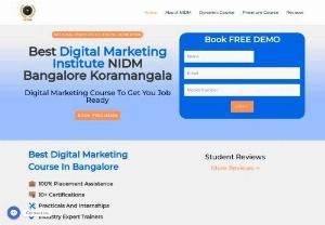 Digital Marketing Course in Bangalore - You want to learn digital marketing courses in Bangalore,  here is the best option to learn digital marketing training in Bangalore.