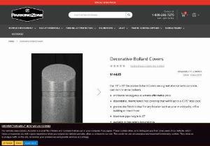 Decorative Bollard Covers - Decorative Bollard Covers are a great alternative to concrete, cast iron or stone bollards. They will provide architectural elegance at a more affordable price.