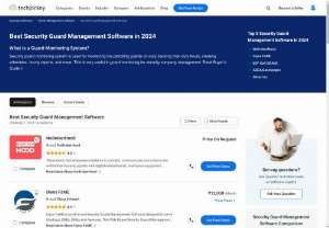 Best Security Guard Management Software  - Security Guard Management Software tracks your guards, diminishes manual undertakings, brings down expenses, legitimizes your financial plan and associates your whole security activities together.