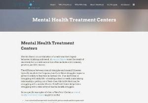 Mental Health Treatment Centers - ViewPoint Center - Mental illness is a combination of conditions that impact behavior, thinking, and mood.  A mental illness is not the result of one event, but a combination that often includes environment, genetics, and life choices.