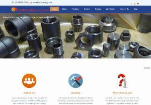 Surya Steel & Alloys. - Surya Steel & Alloys are the largest manufactures, stockists, supplier and exporter of various types of Forged Fittings whose application in various industries and is known for their durability and strength. The Forged Fittings that we offer to our clients are available in different grades and qualities.