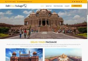 Screenshot of Delhi Sightseeing Tour Packages