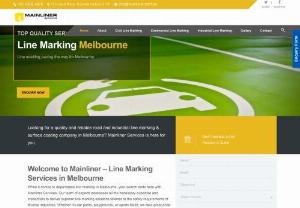 Line marking Melbourne - The experienced staff at Mainliner can take the headache out of organising civil related finishing services.We specialise in surface treatment for bike/bus lanes on roads, and we also provide epoxy coatings and non-slip coatings for pedestrian areas that require a safety solution.We specialise in line marking roads, line marking commercial car parks, line marking factories and shopping centres.We only use quality materials including the best available vinyl films.We supply & install car parking.