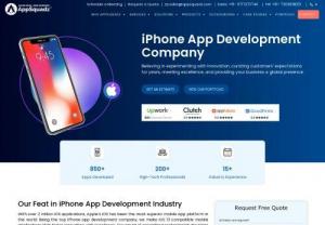 iPhone Application Development Company | AppSquadz - Hire the best iPhone app development company in USA having a good market reputation and trusted by many of the clients in serving high-quality services.