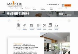 Book Home Deep Cleaning Services in Delhi NCR - Are you looking for home deep cleaning services in Delhi NCR? Get in touch with The maids dot in a house cleaning team to give your home deep cleaning services from top to bottom. So Book best home deep cleaning services to freshen up your home.
