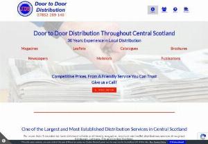 Johnson Distribution Services Ltd - Established in 1984, we have a fleet of vehicles with a team for each and offer Brochure, magazine, community newspaper, leaflet distribution throughout Edinburgh and Central Scotland. 