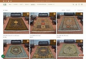Carpet Online, Buy Silk & Wool Carpets for living room @ Kashmir Box - Carpet: Buy Floor Carpet, Silk Carpet, Wool Carpet, Carpets for the living room, Kashmiri Carpets Online at best price at Kashmir Box. Shop Kashmiri carpet