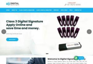 Digital Signature Provider in Delhi - We are thi Best Digital Signature Agency company in Delhi. My company provide all Digital marketing service in class 2 class 3 Digital Signature,  DGFT DSC