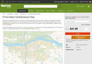 Prince Albert Map - MapSherpa published map of Prince Edward City in Canadian province Saskatchewan is simple & easy-to-read. The map combines a referential index to indicate primary features highlighted on the map