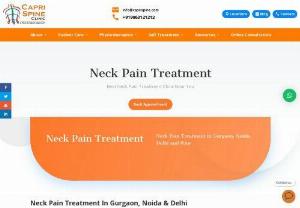 Get treatment for neck pain in Delhi and Gurgoan - Get doctor advice on treatment for neck pain possible dangers signals of cervical disc disease & know different option of treatment like Physiotherapy etc.For more information call us at 9063696969 or visit us at on our website.