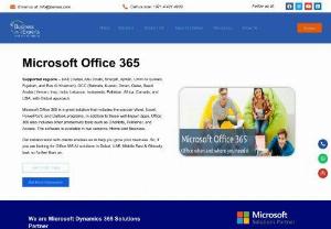 Office 365 - Office 365 in Abu Dhabi offers you the ability to engage in long-distance meetings and communications through video conference.