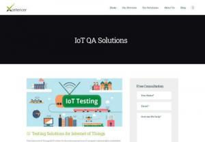 IoT QA Solutions USA,  India | Xcellencer - Xcellencer offers rigorous software testing services which ensures enhanced user experience and IT dependability. Xcellencer is a pioneer in Quality Management.