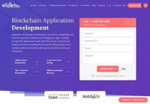Leading Blockchain App Development Company in the USA and India - eSparkBiz is one of the leading Blockchain App Development Companies in India and the USA. We have a team of highly skilled and experienced Blockchain Application Developers and Designers to match the Requirements of the Business.