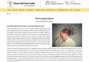 Stem cell Therapy for Alzheimer, Alzheimer treatment in India. - Dementia isn't a specific disease. Instead, dementia describes a group of symptoms affecting memory, thinking and social abilities severely enough to interfere with daily functioning. Though dementia generally involves memory loss, memory loss has different causes. So memory loss alone doesn't mean you have dementia.
