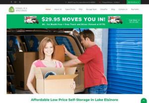 C74 Storage | Lake Elsinore cheap storage - You can have the drive-up access,  pay bills online,  rent portable storage spaces at Lake Elsinore storage with no security compromises.