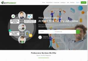 Hire Freelancers and Get Freelance Jobs Online - Right Freelancers is a community of Graphic & Web designers Web,  Mobile Developers SEO,  where they share their latest and most impressive Portfolio - Show your Portfolio! And hire & find freelancer.