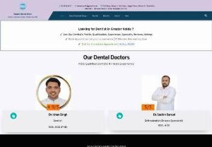 Dentist in Greater Noida - Peoples Dental Clinic in Greater Noida is your search for Best Dentist,  Pediatric Dentist or Child Dentist or Kids Dentist,  Orthdontic Braces for Teeth Straightening,  Dental Implants,  General Dentistry,  teeth whitening services,  RCT,  Dental Crowns and all dental problems. We are located in Jagat Farm,  Greater Noida since 2013 and stand high among best dental practices here. We have adequate modern dental infrastructure and equipment including 3 dental chairs,  2 Radio-graph Facilities.