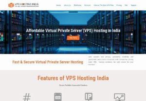 VPS Hosting India - VPS Hosting India is Best VPS Hosting provider offering virtual server hosting services starting from Rs. 1000/mo. We provide best VPS hosting solutions which fit to grow your business. Get affordable Virtual Private Server Hosting with 24/7 technical support.