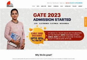 Best gate coaching center in Kerala - ARC is the best gate coaching center in Kerala. ARC has been offering excellent coaching in GATE from 2012 onward.