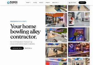 Personal Bowling Alleys | Home Bowling - Fusion Bowling specializes in personal bowling alleys and is a preferred partner of Brunswick for residential bowling projects. Skilled installation,  tight control over quality,  and easy customization are some of our specialties.