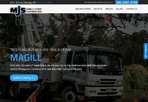 Tree and Stump Removal in Magill - MJS is quality tree and stump removal service provider in Magill if you are looking for reliable tree removalists then your search ends here.