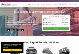 Taxi Transfers London - Twelve Transfers Heathrow airport London taxi transfers low prices and private taxi in Gatwick and Heathrow airports in London, fast and high quality private taxi transfers.