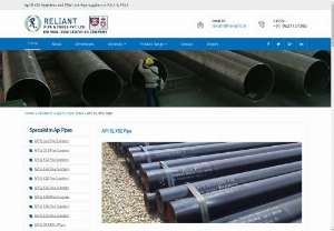 API 5L X52 Pipe suppliers - Reliant Pipes is India's well known supplier of API 5L X52 Pipe suppliers in india . Reliant Pipes has skilled & experienced manpower, which stands by its commitment, which is of utmost importance when manufacturing API 5l X52 LSAW and SSAW Pipe for critical applications. Reliant Pipes Pvt. Ltd.