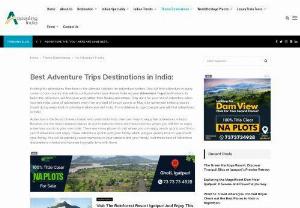 Adventure Trips : Adventurous Places to visit in India | Appealing india - Adventurous Places to visit in India. Travel Adventure Trips to India for some exciting and adventurous memories. Appealing India gives you information about most adventurous places in India.