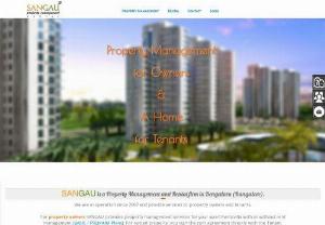 Best Property Management and Rental company in Bangalore - SANGAU - Property management company in Bangalore for NRI's and Resident Indians - Rent out your house in Bangalore without making a single trip. Sangau offers hassle-free property management service in Bangalore.