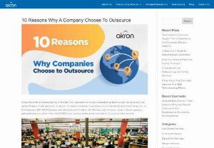Why Should a Company Choose to Outsource - Top 10 Reasons - There are reasons to outsource in the country such as Internal Improvements, core Focus and Innovations, cost reduction, revenue improvement & profit margin