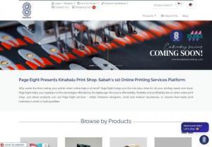 Kinabalu Print Shop - Sabah's 1st online print shop. Design online for free! Order printing online today! Business card,  flyer,  banner,  bunting,  poster and more!