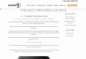 The Best Home Printers of 2019 - Home printers provide the convenience of printing documents and even photos from the comfort of your home. With so many printers on the market,  which is the right one for you?