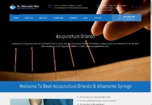 Best Acupuncture Orlando - Best Acupuncture Orlando is an acupuncture clinic In Orlando providing affordable acupuncture treatment in Orlando & Altamonte Springs,  Florida.