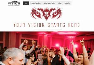 Vision Entertainment, LLC - Vision Entertainment is the premiere DJ service is the Western MA/Northern CT area. DJ Services, Photo Booth rentals, Professional lighting & an incredible personalized experience. Your vision starts here!
