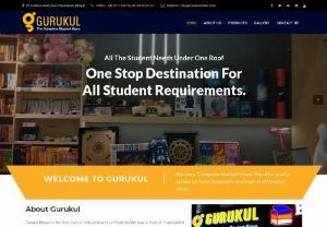Gurukul Stores - Gurukul is a chain of 5 specialized retail stores in Bhopal. We are a first of our kind. Our objective is to make available all the products required by a student.