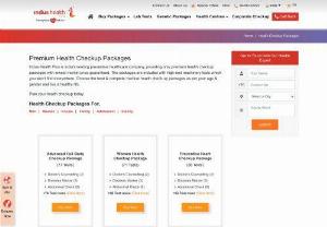 Health Checkup Packages for Good Health - Indus Health Plus is a leading preventive healthcare company, offering preventive health checkup packages at affordable price. You can select health checkup packages as per your age and gender and live a healthy life.