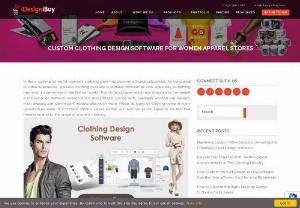 Custom Clothing Design Software for Women Apparel Stores - Many clothing manufacturers and retailers integrate apparel design software to their online store to allow their customers to add a personalized touch to their own apparel models.