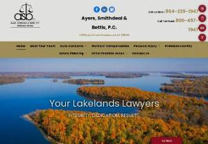 ASB Law Firm - Ayers Smithdeal & Bettis PC is one of the renowned law firm in Greenwood, South Carolina. They have a professional team of personal injury attorneys. They have a combined experience of more than 25 years. They offer the free case review to their clients.