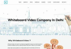 Whiteboard Explainer Video Company In Delhi - Unique videos for business. Alpasbox is experts in producing animated videos; we design whiteboard video to enhance your sales.

Whiteboard video is the need of every business organisation because it provides the clarity of business and help it to grow by catching the eye of the potential viewer for your business.