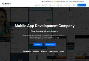 Mobile App Development Company - We are a top web and mobile app development company with expertise in web, Android, and iOS app development services in India and the USA.