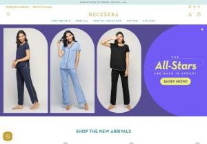 Necesera | Sleepwear for woman - Inspired by the world, designed in Europe, and manufactured in Faridabad, NeceSera offers stylish, comfortable loungewear and nightwear made without hurting the environment.