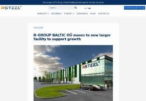 R GROUP BALTIC OU - R Group offers high quality RSTEEL products for customers around the world. Our customer-oriented service, excellent and reliable network of suppliers plus our extensive product portfolio ensure that we are able to offer professional and Fexible solutions for any kind of projects. In our operations we comply with the ISO 9001 and 14001 standards. Every RSTEEL product comes with a certified quality, service, and on-time delivery.